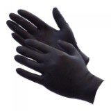 BLACKFOX Перчатки нитриловые р-р L, черные,  1пара (50 пар/уп.), арт. 12017 BLACKFOX Перчатки нитриловые р-р L, черные,  1пара (50 пар/уп.), арт. 12017