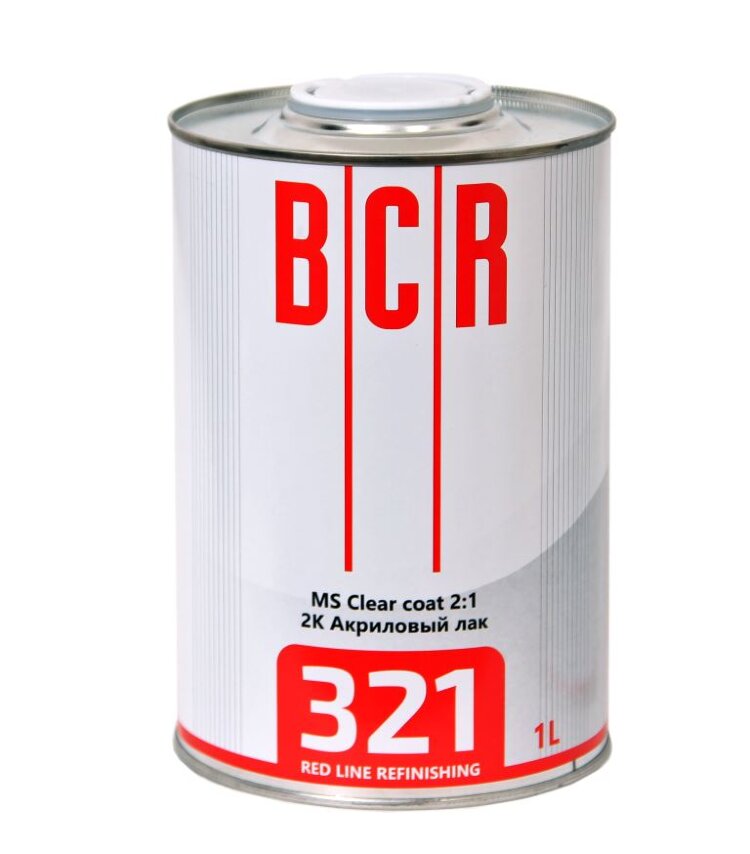 BCR RL 2К 2:1 Лак акриловый 321 MS 1л + отв. 30Н 0,5л комп. (уп/6шт.), арт. 3111054 BCR RL 2К 2:1 Лак акриловый 321 MS 1л + отв. 30Н 0,5л комп. (уп/6шт.), арт. 3111054