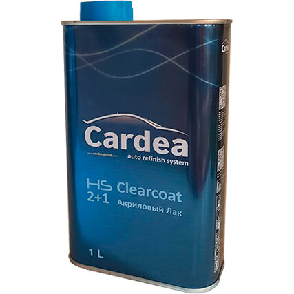CARDEA Лак 2+1 HS Clearcoat 1л. + 0,5л. отв.,шт., арт. BV400Z045L1 CARDEA Лак 2+1 HS Clearcoat 1л. + 0,5л. отв.,шт., арт. BV400Z045L1