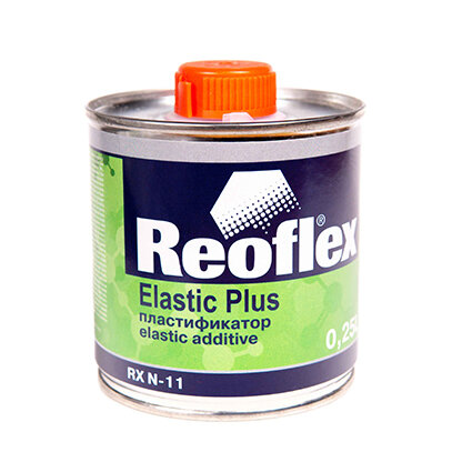 REOFLEX Пластификатор Elastic Plus, 0,25л., RX N-11/250 REOFLEX Пластификатор Elastic Plus, 0,25л., RX N-11/250