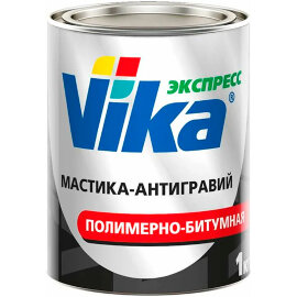 VIKA Мастика-антишум (полимерно-битумная), антикоррозийное покрытие 1 кг, (шт.)