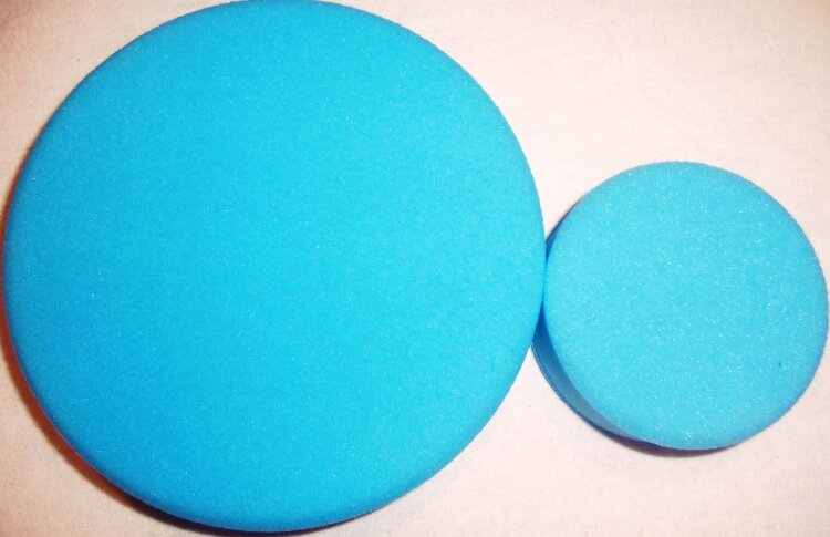 HAPPY PAINT Полировальный диск D- 80мм №2 средний синий &quot;Премиум&quot; HAPPY PAINT Полировальный диск D- 80мм №2 средний синий "Премиум"