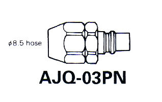 Быстроразъёмное соединение АJQ-03РN на шланг внутр. диаметр 8,5 арт.АJQ-03РN, переходник Быстроразъёмное соединение АJQ-03РN на шланг внутр. диаметр 8,5 арт.АJQ-03РN, переходник