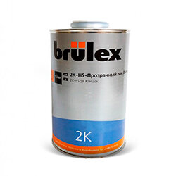 BRULEX Лак 2K HS 2:1 прозрачный Премиум 1л. + отверд. 0,5л. (комп.), арт.30000501/30000202
