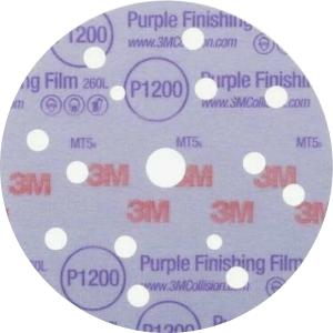 3М Абразивные круги для полир. Р1200 Hookit 260L+ Purple 15 отв., D150 мм, на плён.основе, арт.51158 3М Абразивные круги для полир. Р1200 Hookit 260L+ Purple 15 отв., D150 мм, на плён.основе, арт.51158
