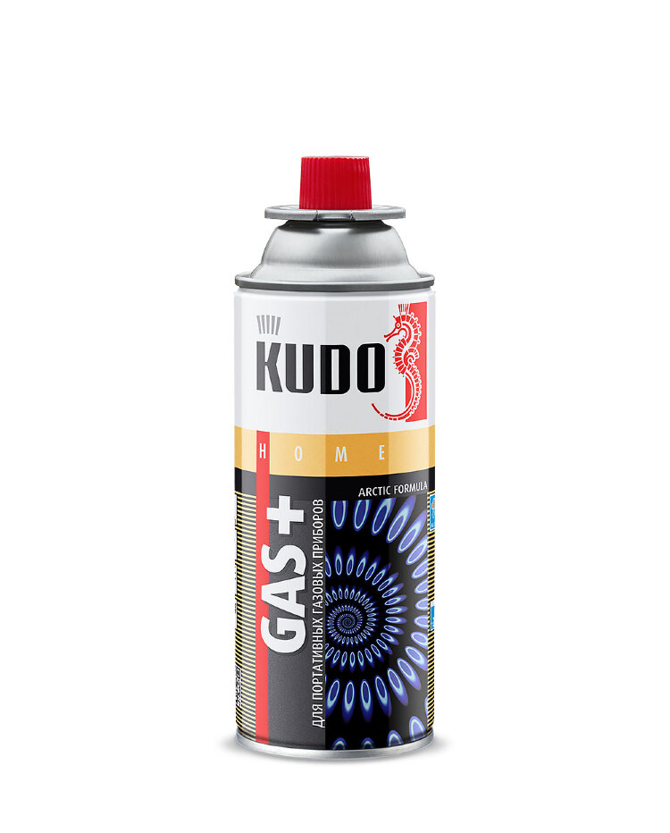 KUDO Газ универсальный для портативных газовых приборов GAS+, 0,52л., (уп/12шт) арт. KU-H403 KUDO Газ универсальный для портативных газовых приборов GAS+, 0,52л., (уп/12шт) арт. KU-H403
