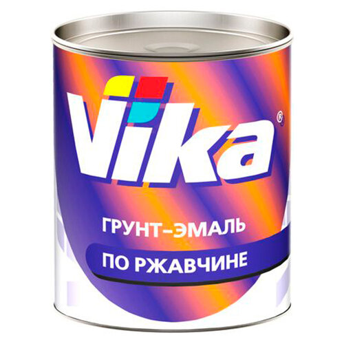 VIKA 1К Грунт-эмаль по ржавчине RAL 9010 белый 0,9 кг (1/14), ржавчина VIKA 1К Грунт-эмаль по ржавчине RAL 9010 белый 0,9 кг (1/14), ржавчина
