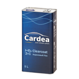 CARDEA Лак 2+1 HS Clearcoat 5л. + 2,5л. отв.,  шт., арт. BV400Z045L5