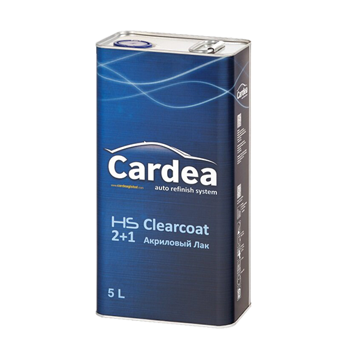 CARDEA Лак 2+1 HS Clearcoat 5л. + 2,5л. отв.,  шт., арт. BV400Z045L5 CARDEA Лак 2+1 HS Clearcoat 5л. + 2,5л. отв.,  шт., арт. BV400Z045L5
