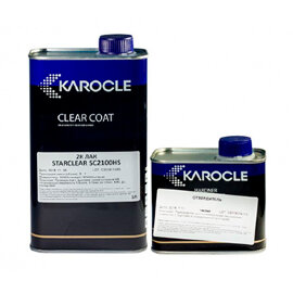 KAROCLE Лак Appearance Clear 2К, полиуретановый HS 2:1. 1л+0,5л отверд. 51 (Ю.Корея)