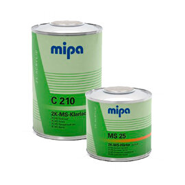 MIPA 2К Лак MS С210 2:1 1л + отв. MS25 0,5л (комплект)