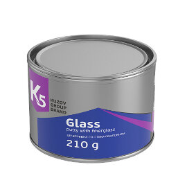 К5 Шпатлёвка GLASS со стекловолокном 0.21кг. арт.264.0210.05