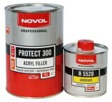 NOVOL PROTECT 300 Грунт акриловый 4+1MS (чёрный), 1л+0,25л  шт (уп/6шт.), арт.37041
